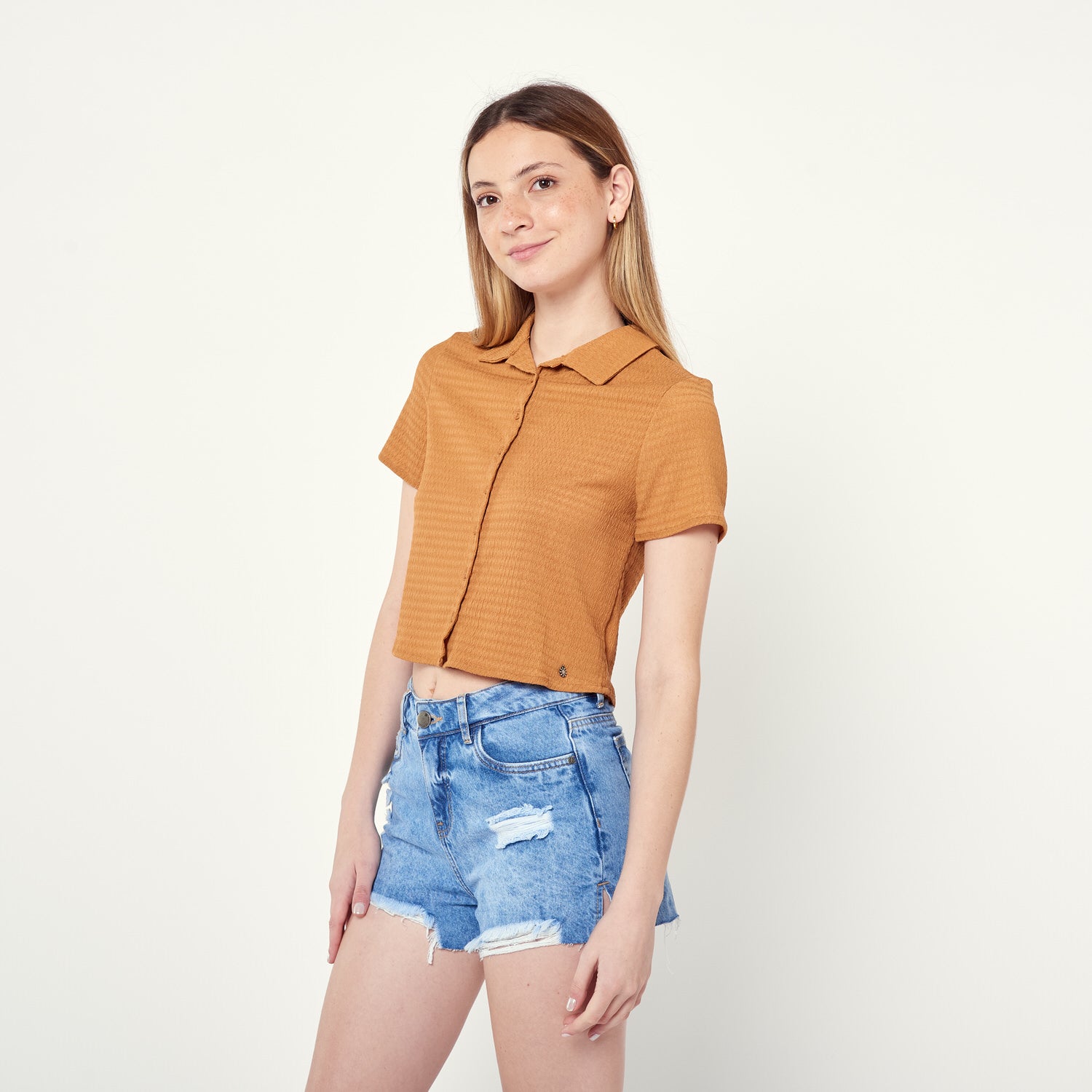Blusa Pick Me Marron