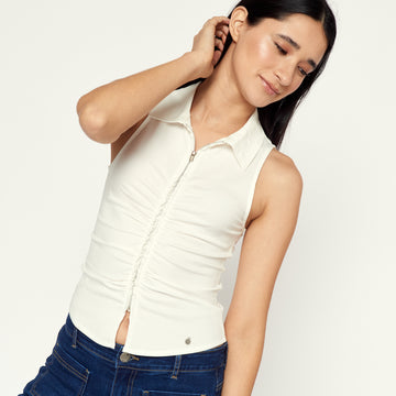 Blusa Serina Hueso