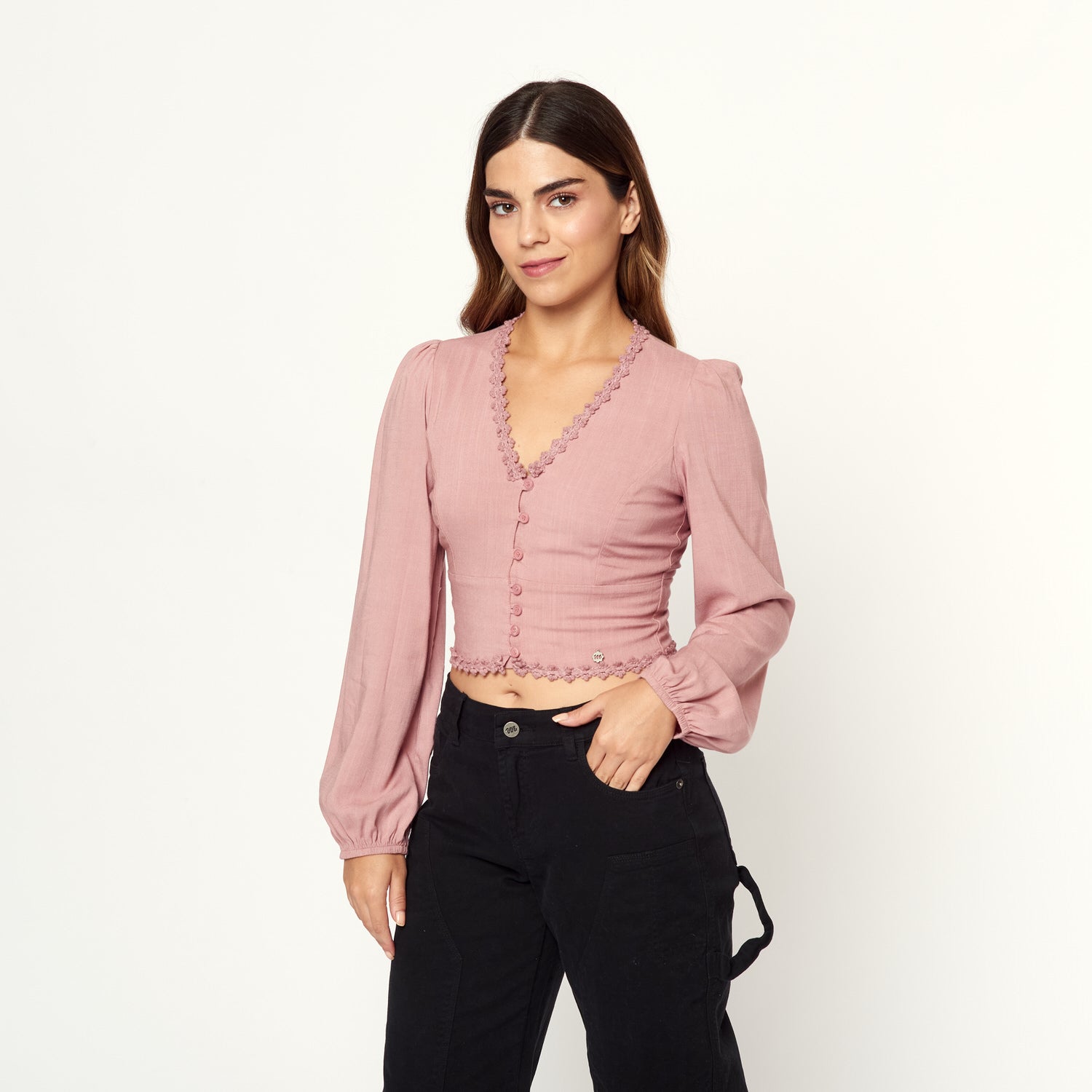 Blusa Sonia Palo Rosa