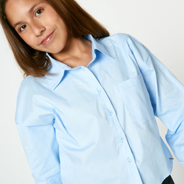 Blusa Sport Celeste