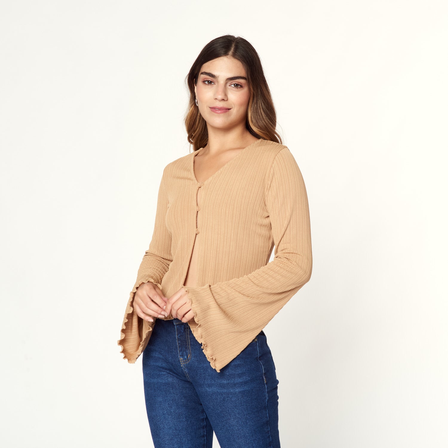 Blusa Static Beige