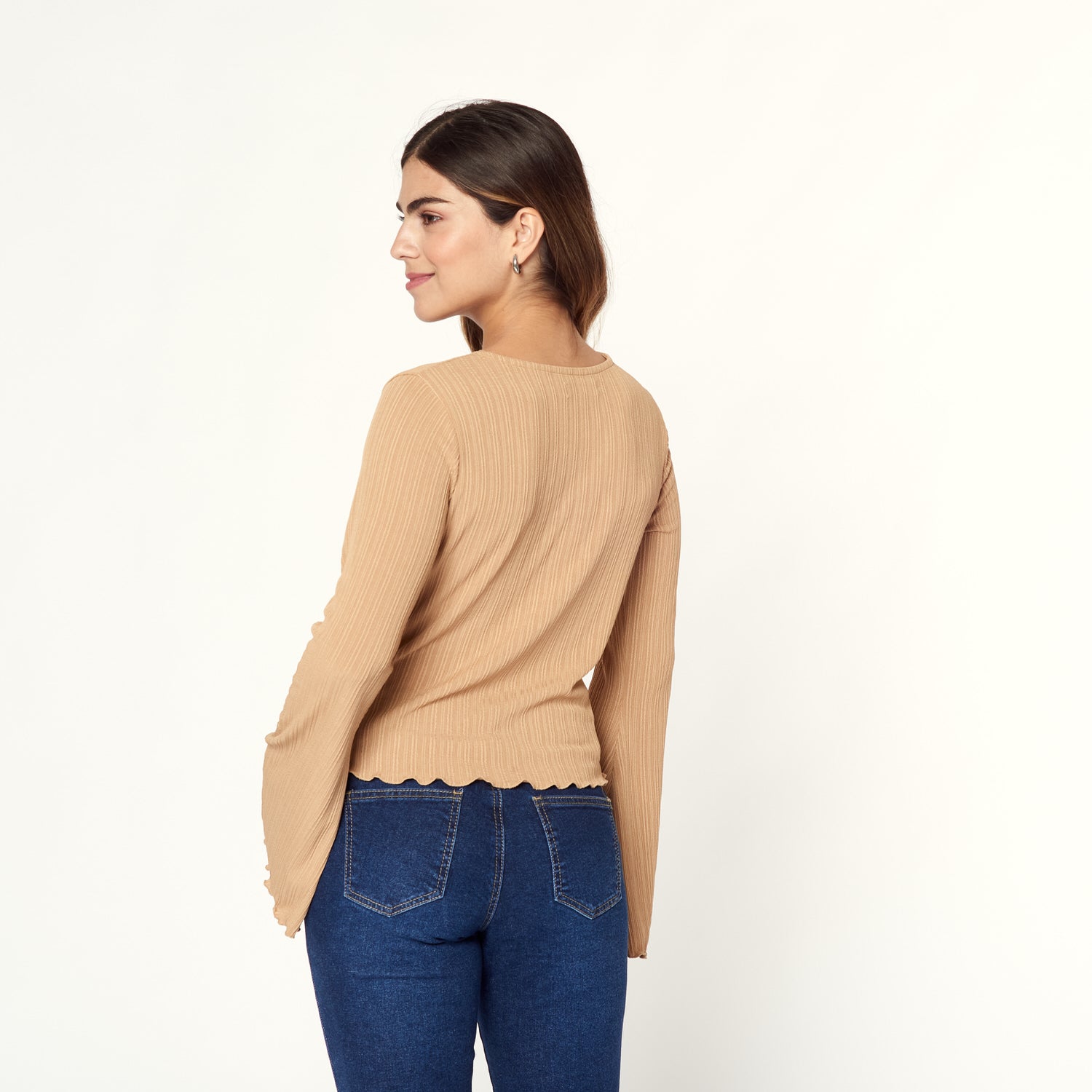 Blusa Static Beige