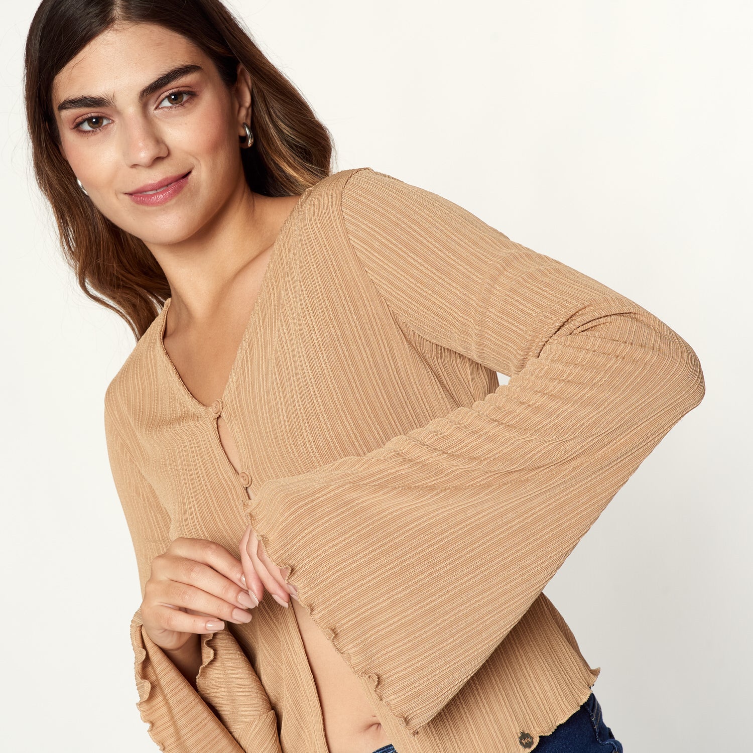 Blusa Static Beige