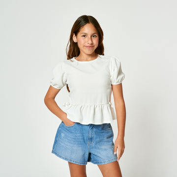 Blusa Ungria Hueso