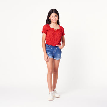 Blusa Valentina Rojo
