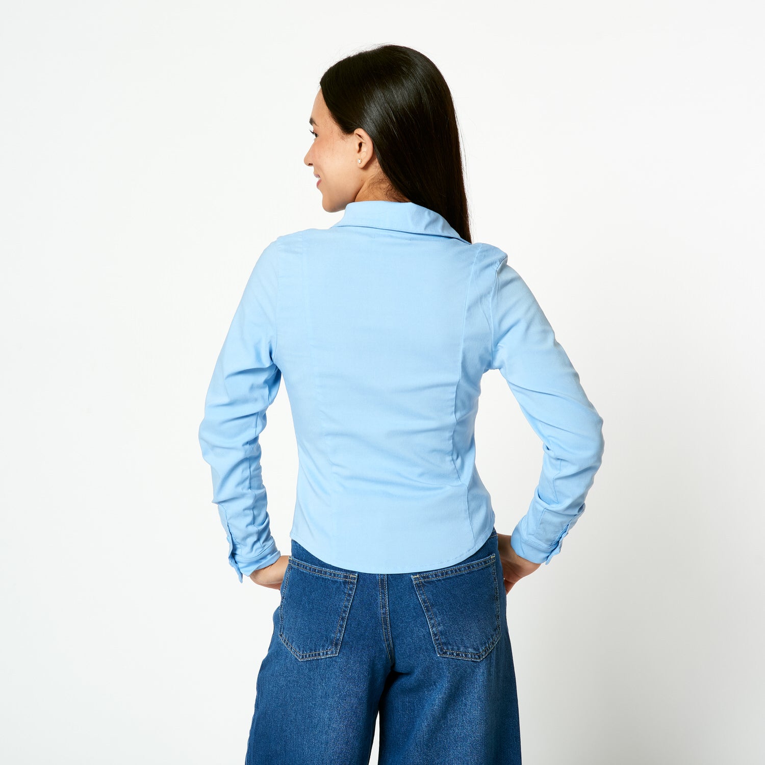 Blusa Veneta Celeste