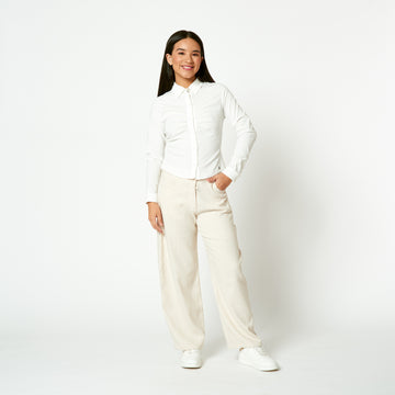 Blusa Veneta Hueso