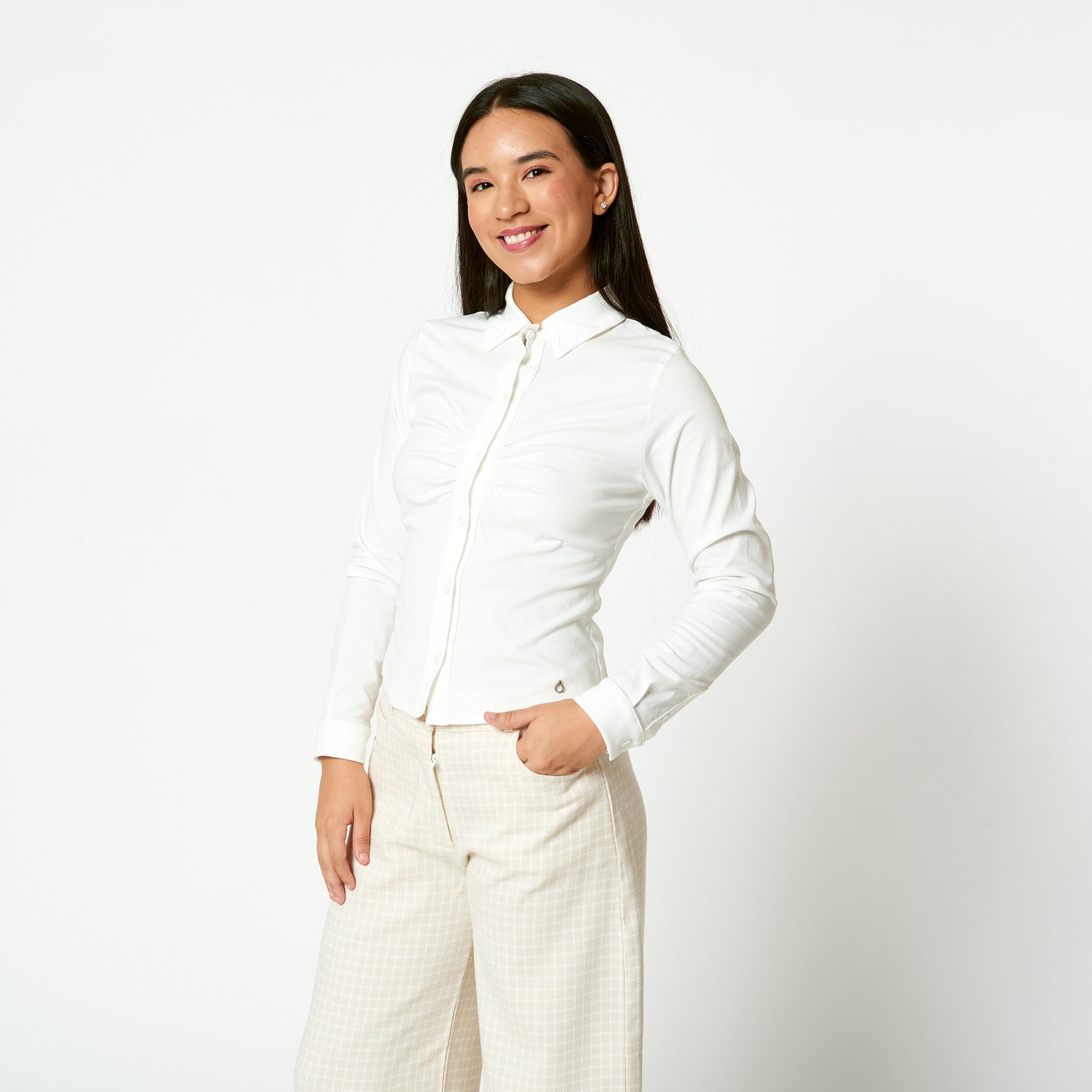 Blusa Veneta Hueso