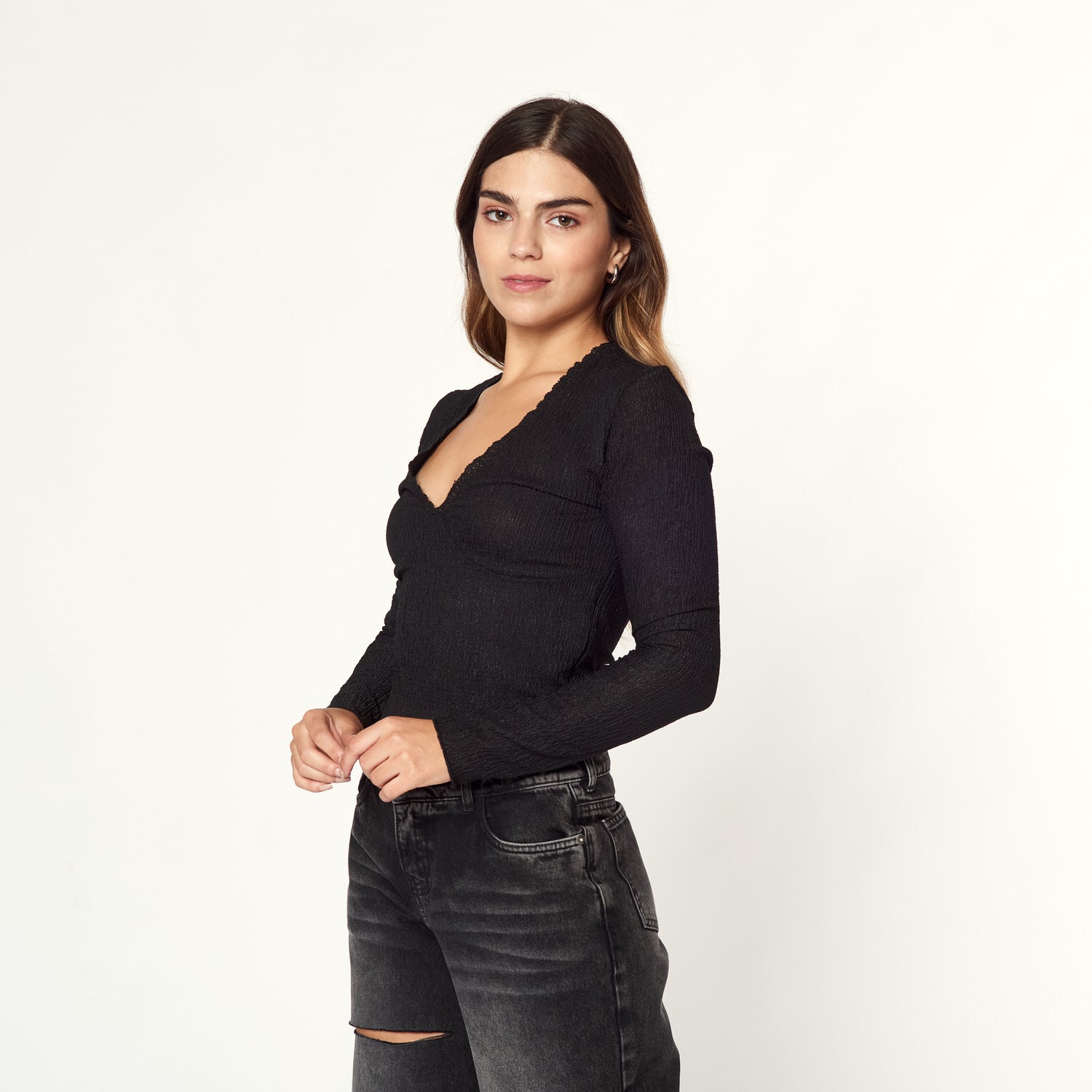 Blusa Viper Negro