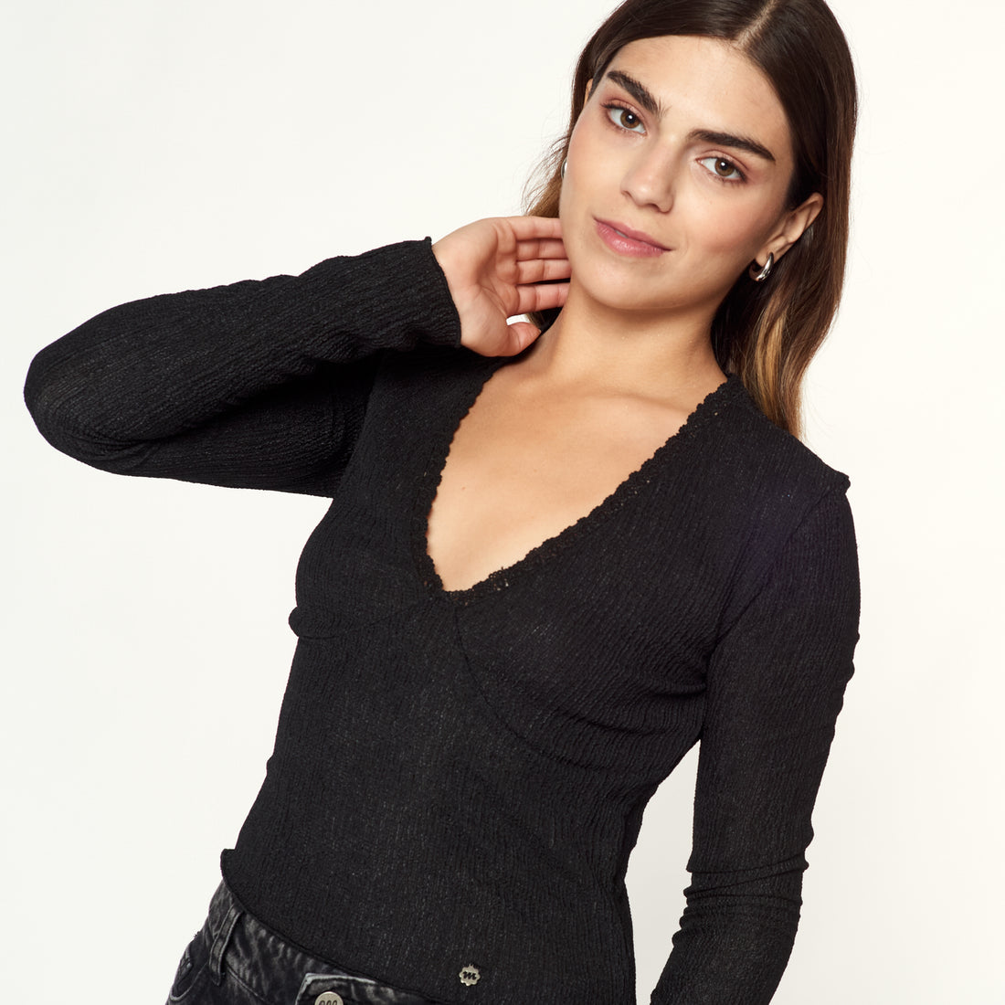 Blusa Viper Negro
