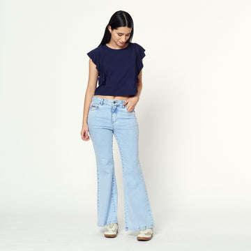 Blusa Vuelos Azul