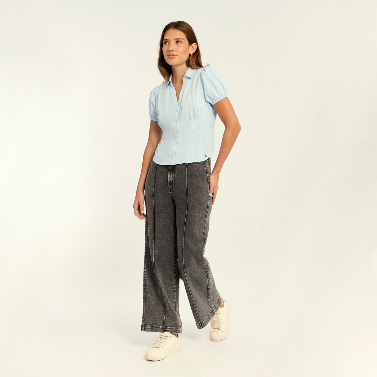 Blusa Amalia Celeste
