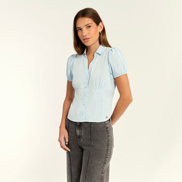 Blusa Amalia Celeste