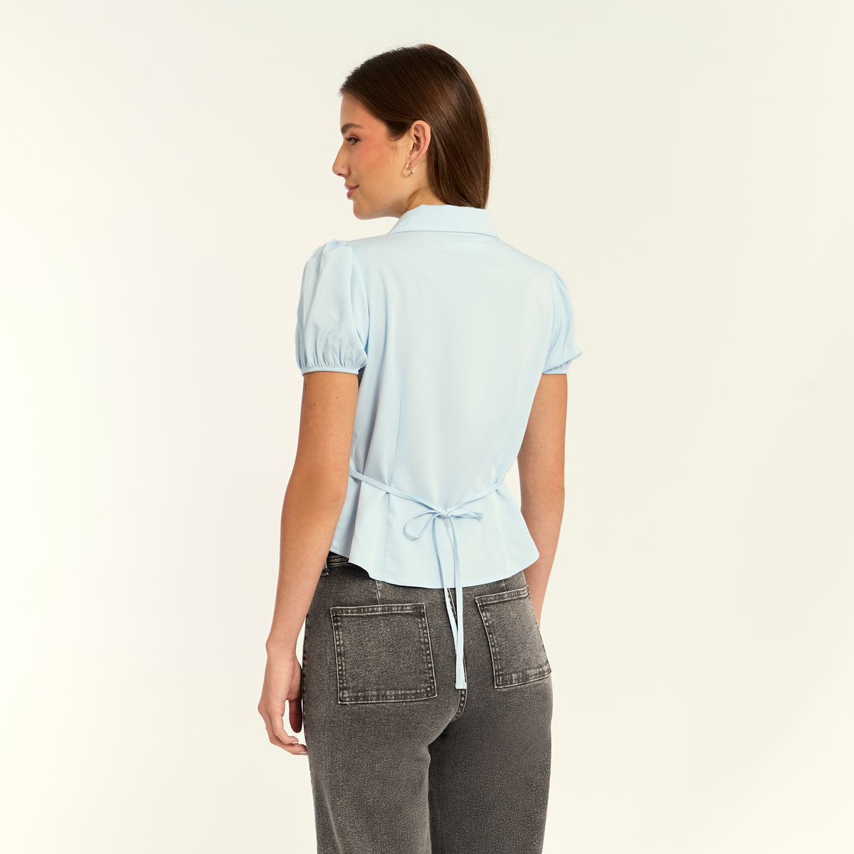 Blusa Amalia Celeste