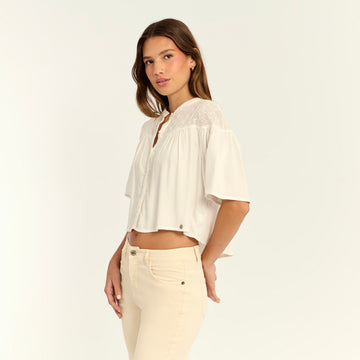 Blusa Amara Hueso