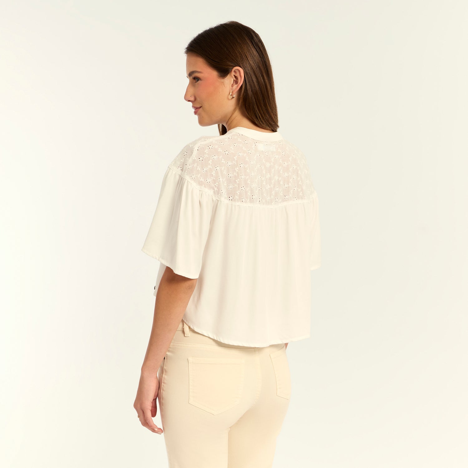 Blusa Amara Hueso