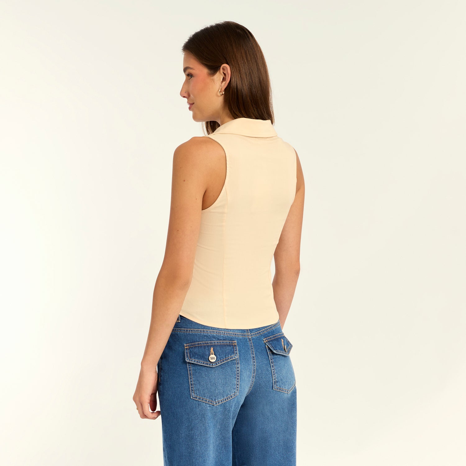 Blusa Serina Beige