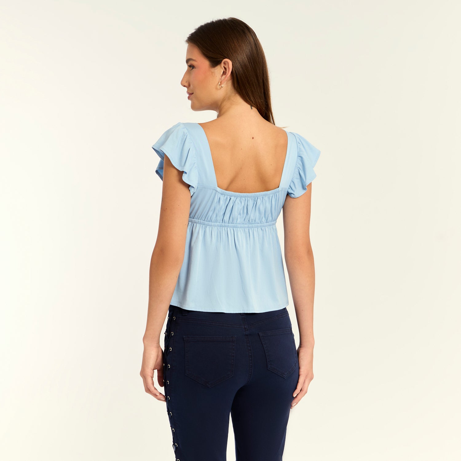 Blusa Sirena Celeste
