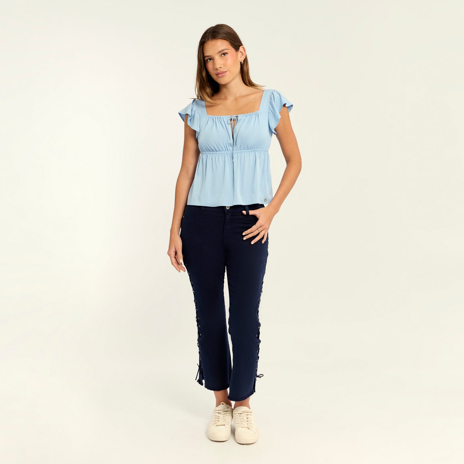 Blusa Sirena Celeste