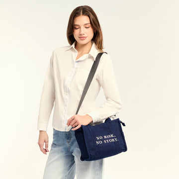 Bolso Tote Azul