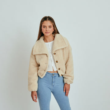 Casaca Raquel Camel
