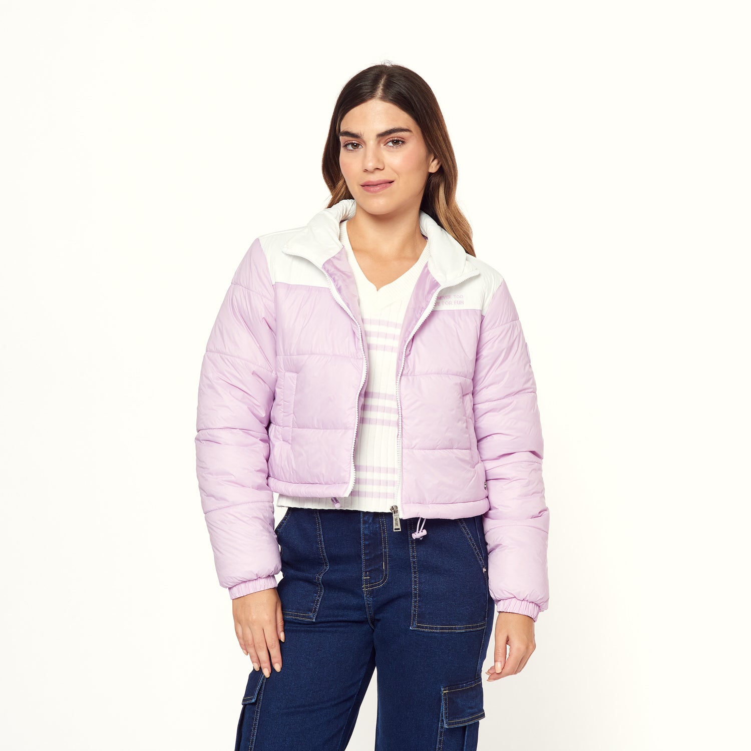 Casaca Terry Lila