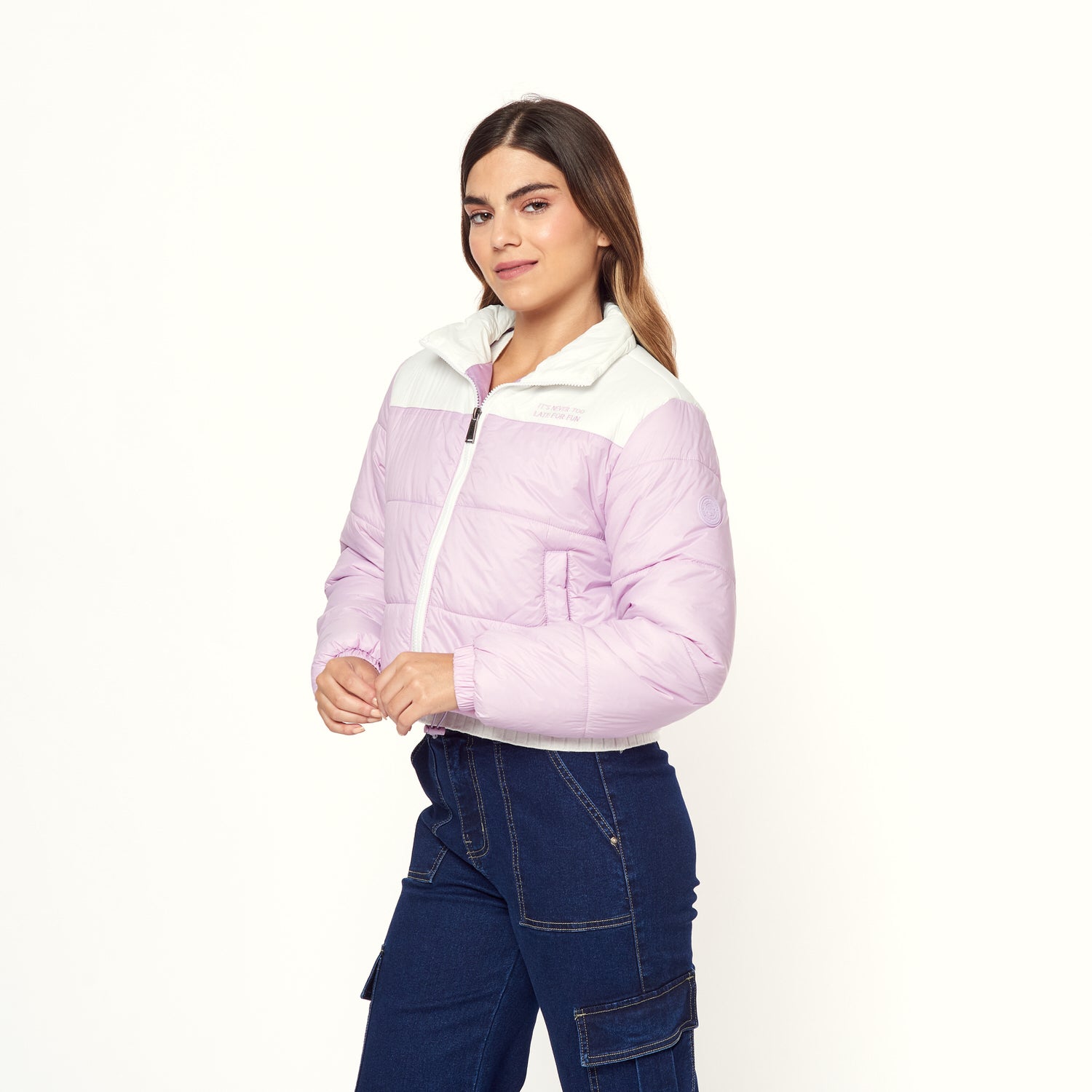 Casaca Terry Lila