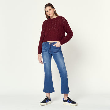 Chompa Camil Burgundy