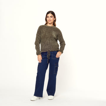 Chompa New Neck Verde