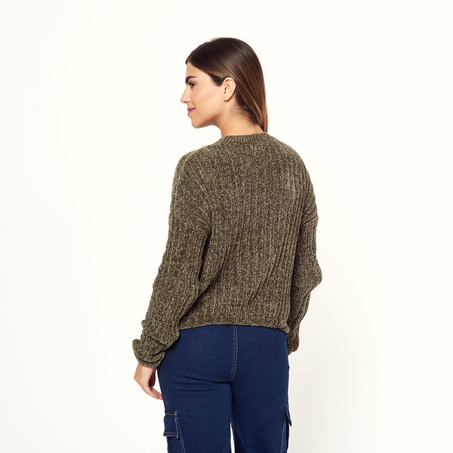 Chompa New Neck Verde