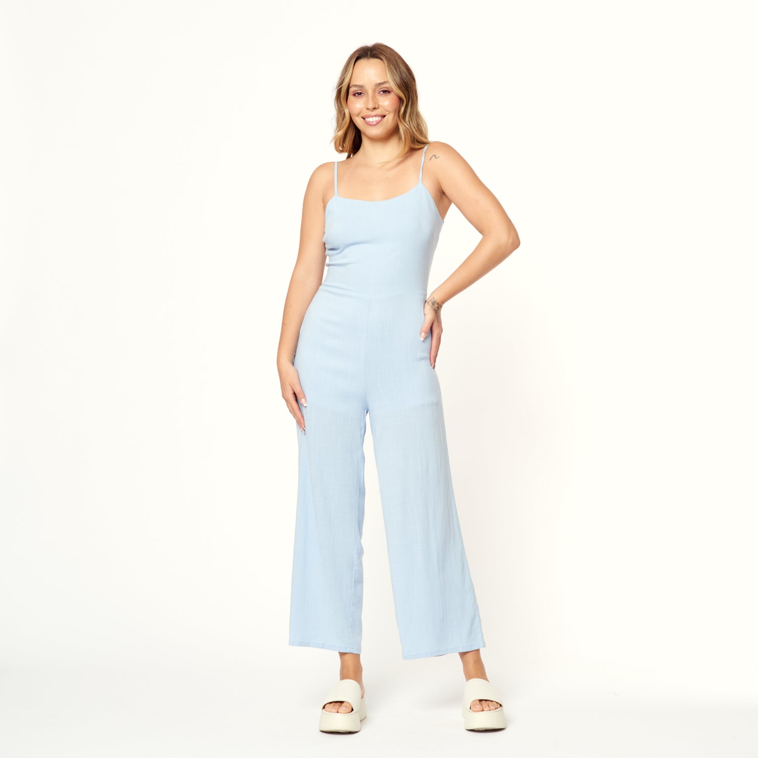 Enterizo Italiana Celeste