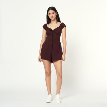 Enterizo Lulita Marron