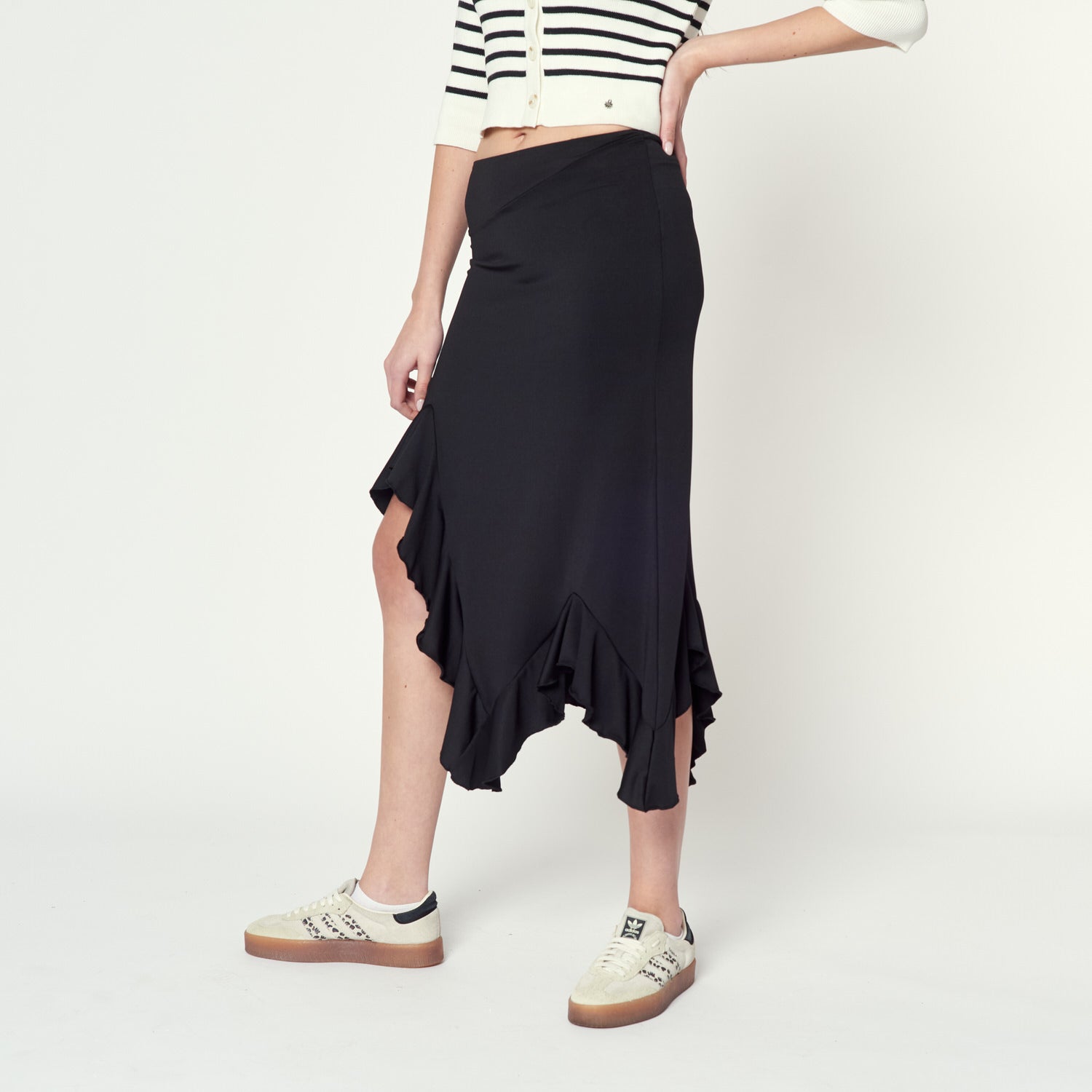 Falda Alondra Negro