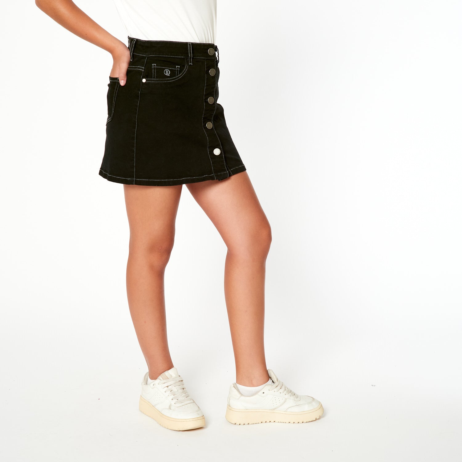 Falda Carolina Negro