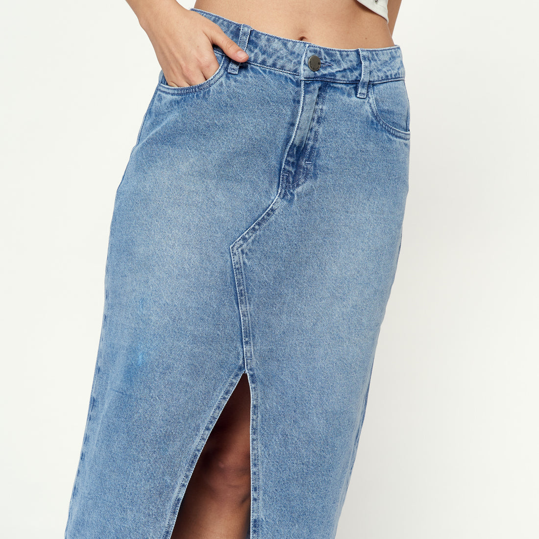 Falda Dinamarka Celeste