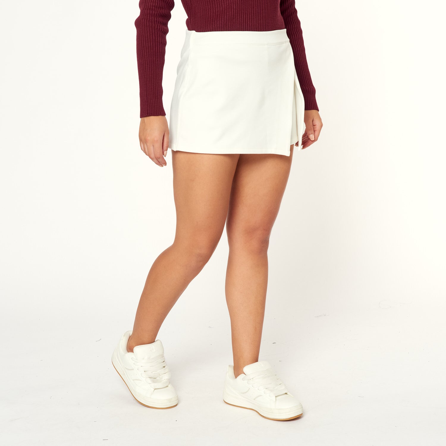 Falda Grey Hueso