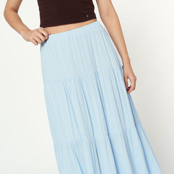 Falda Luz Celeste