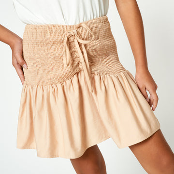Falda Versalle Beige