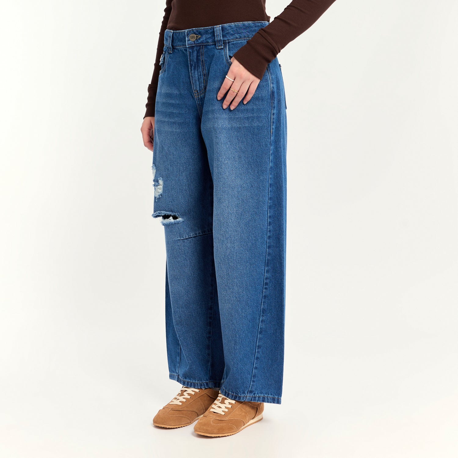 Jean Blanca Azul