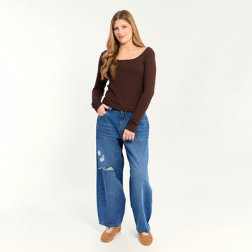 Jean Blanca Azul