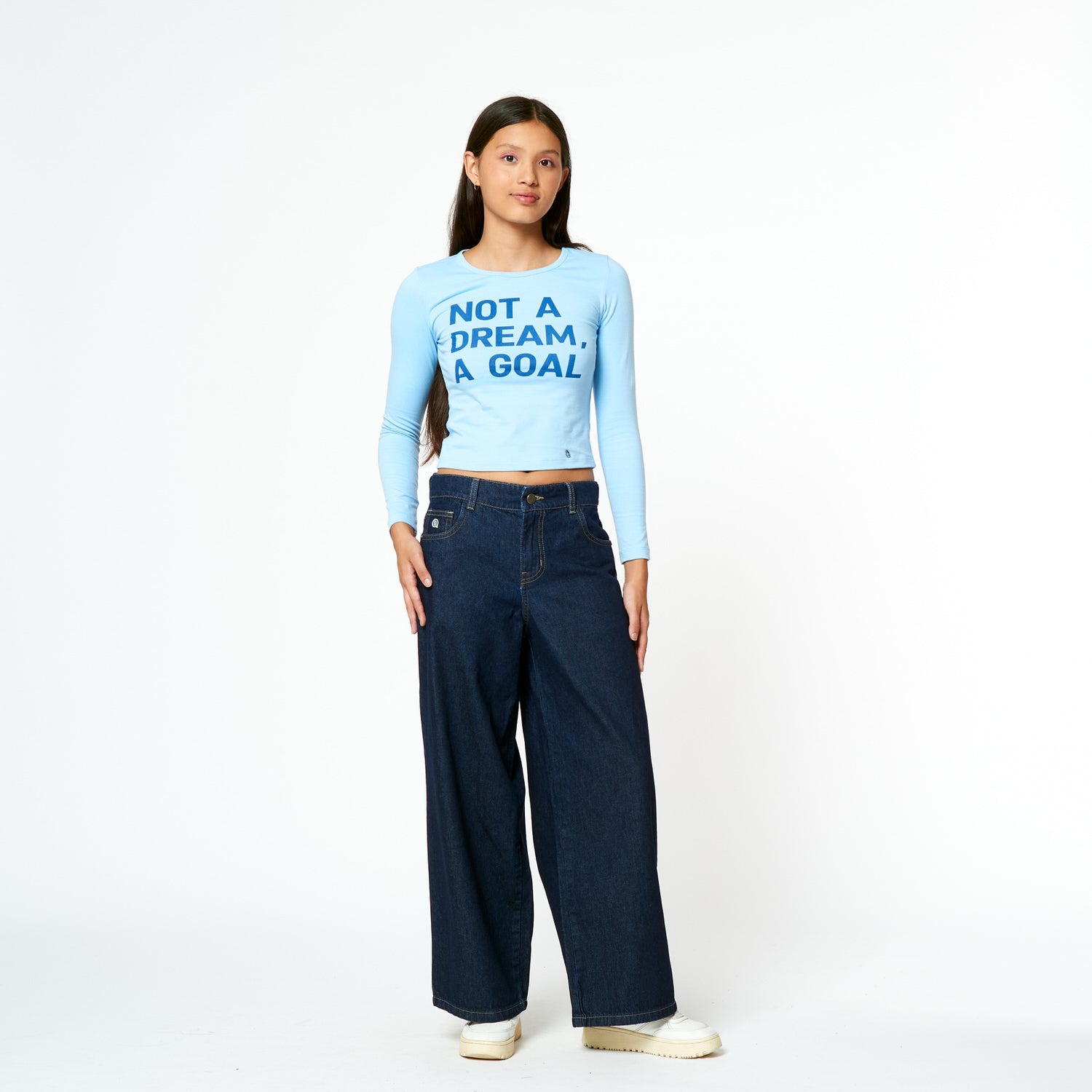 Jean Flora Azul