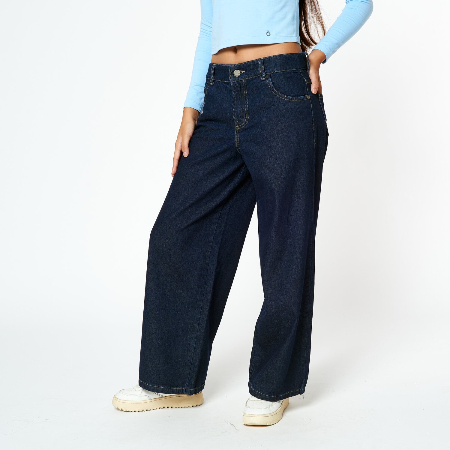 Jean Flora Azul