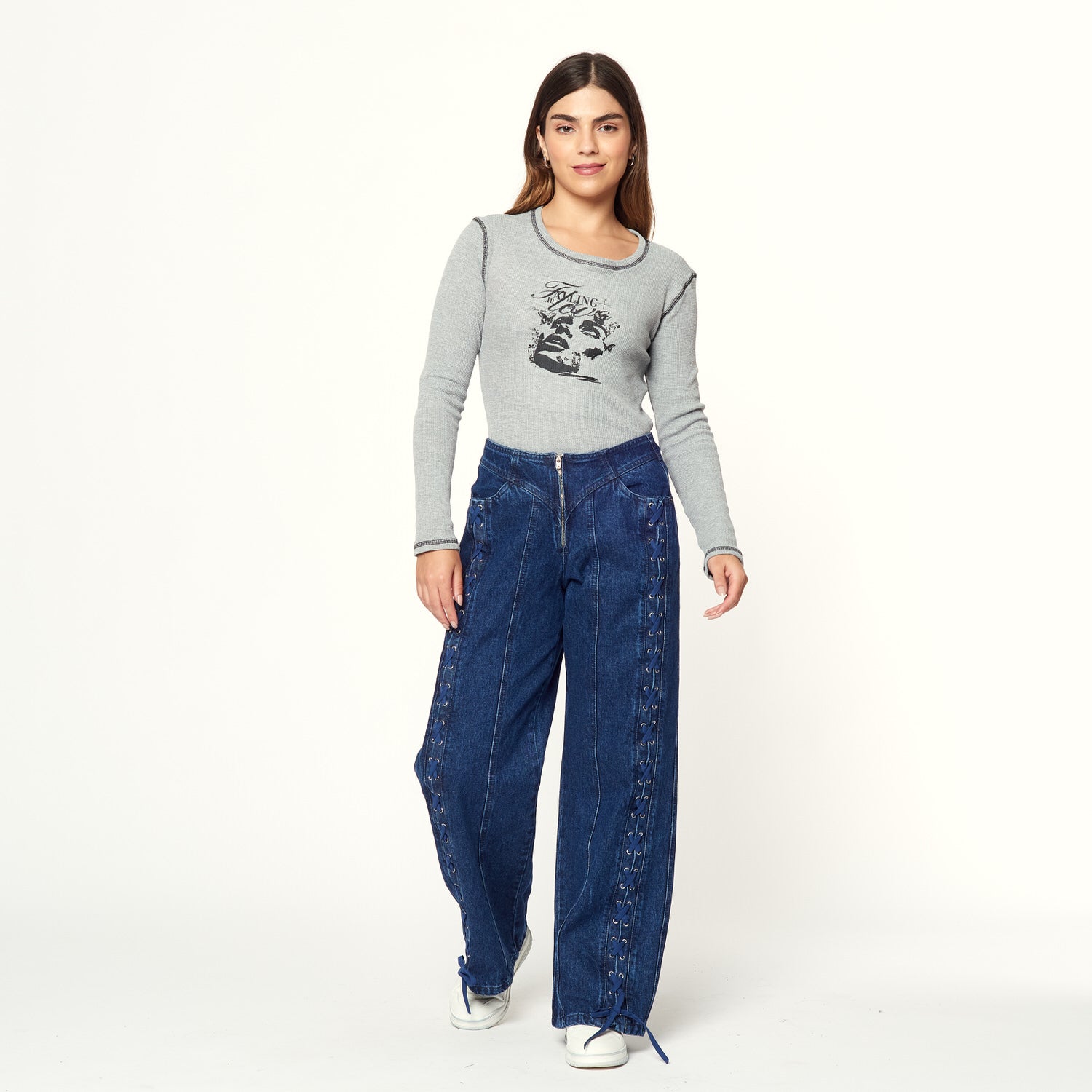 Jean Laze Up Azul