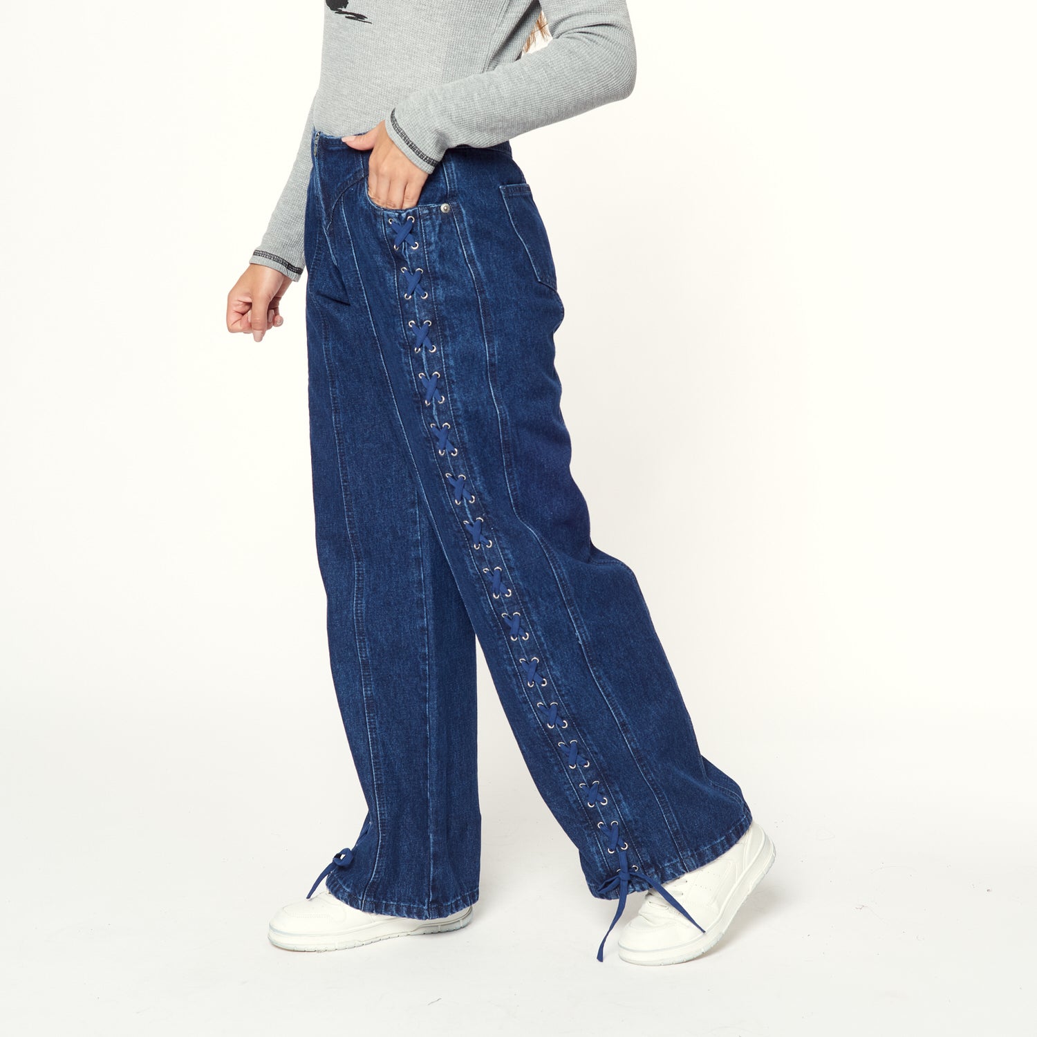 Jean Laze Up Azul