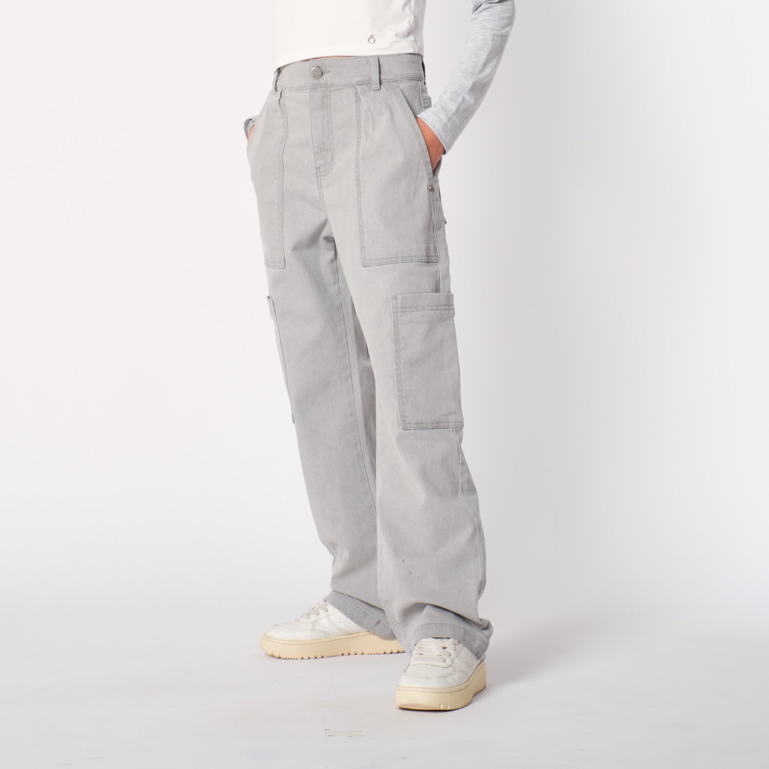 Jean Utility Gris