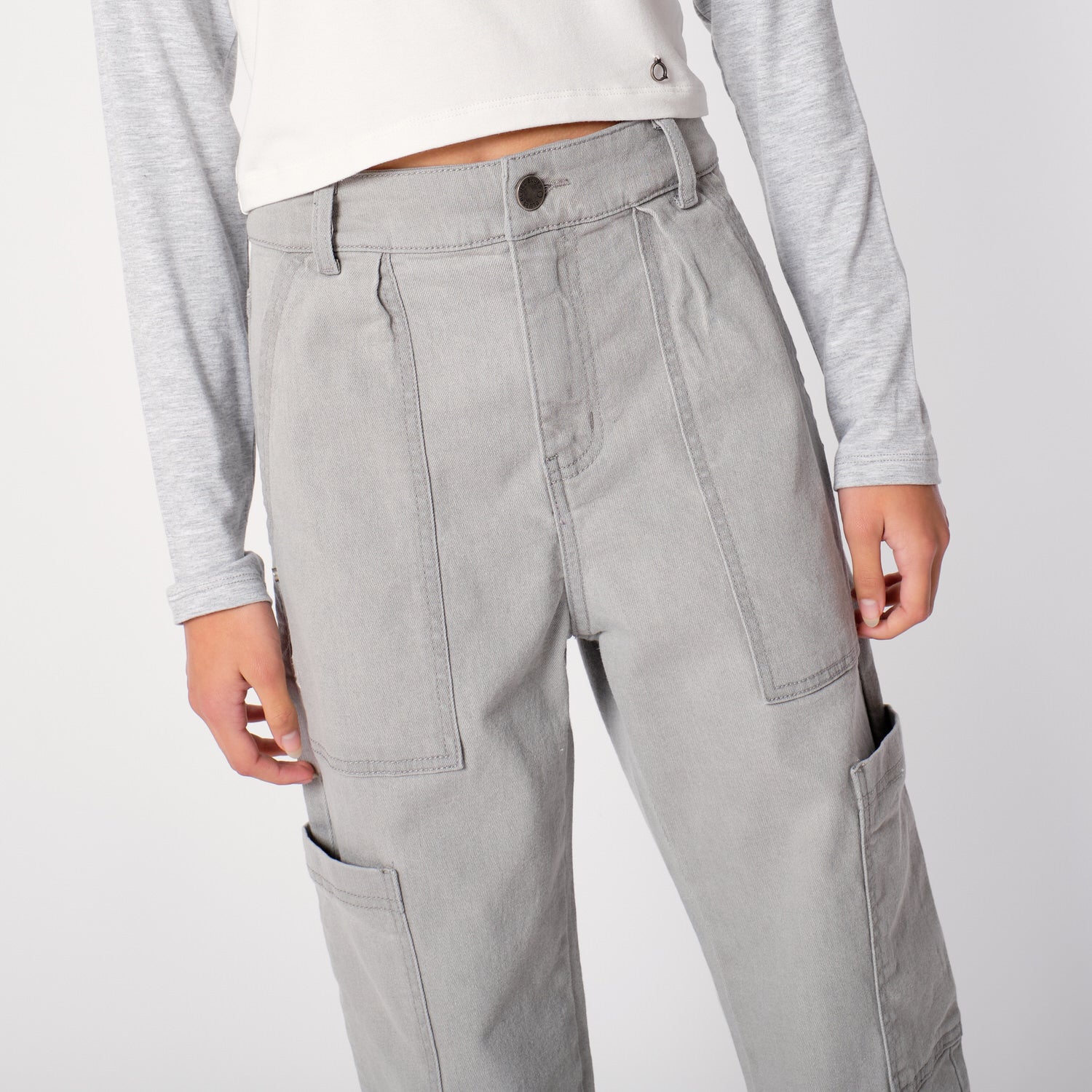 Jean Utility Gris