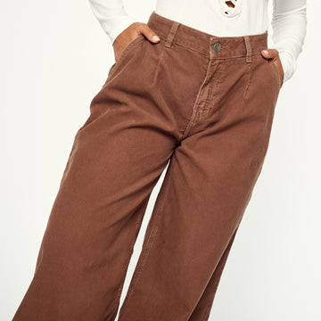 Pantalon Adelina Marron