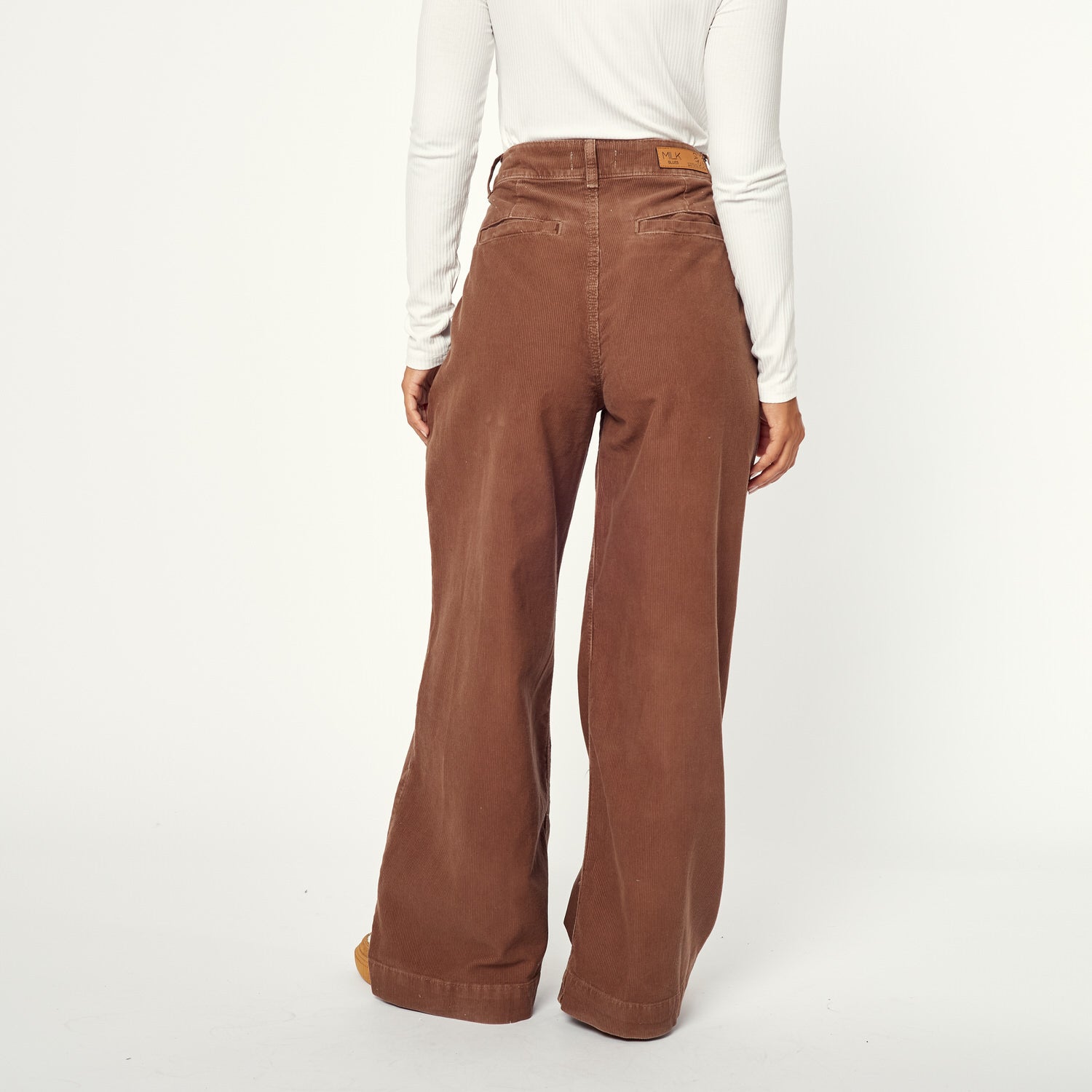 Pantalon Adelina Marron