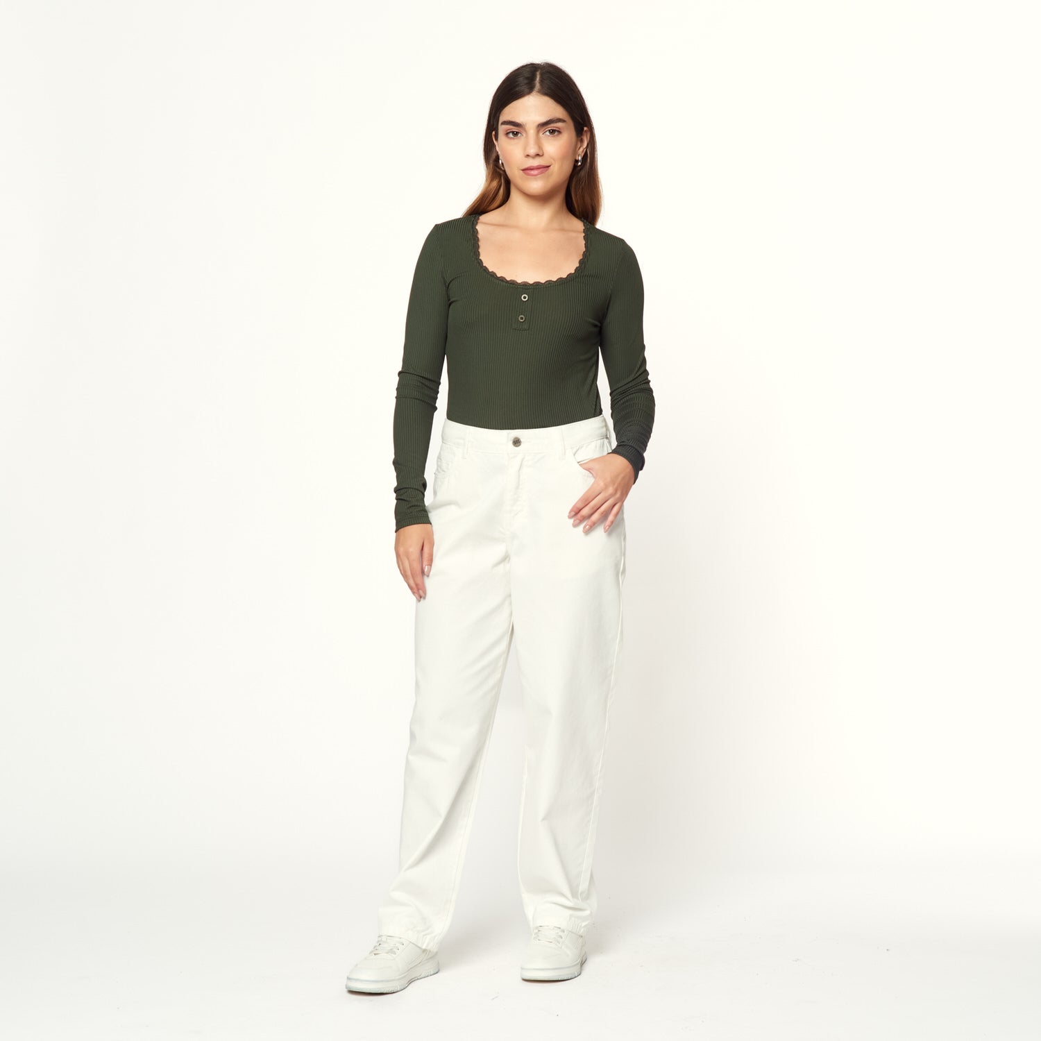Pantalon Ashen Hueso