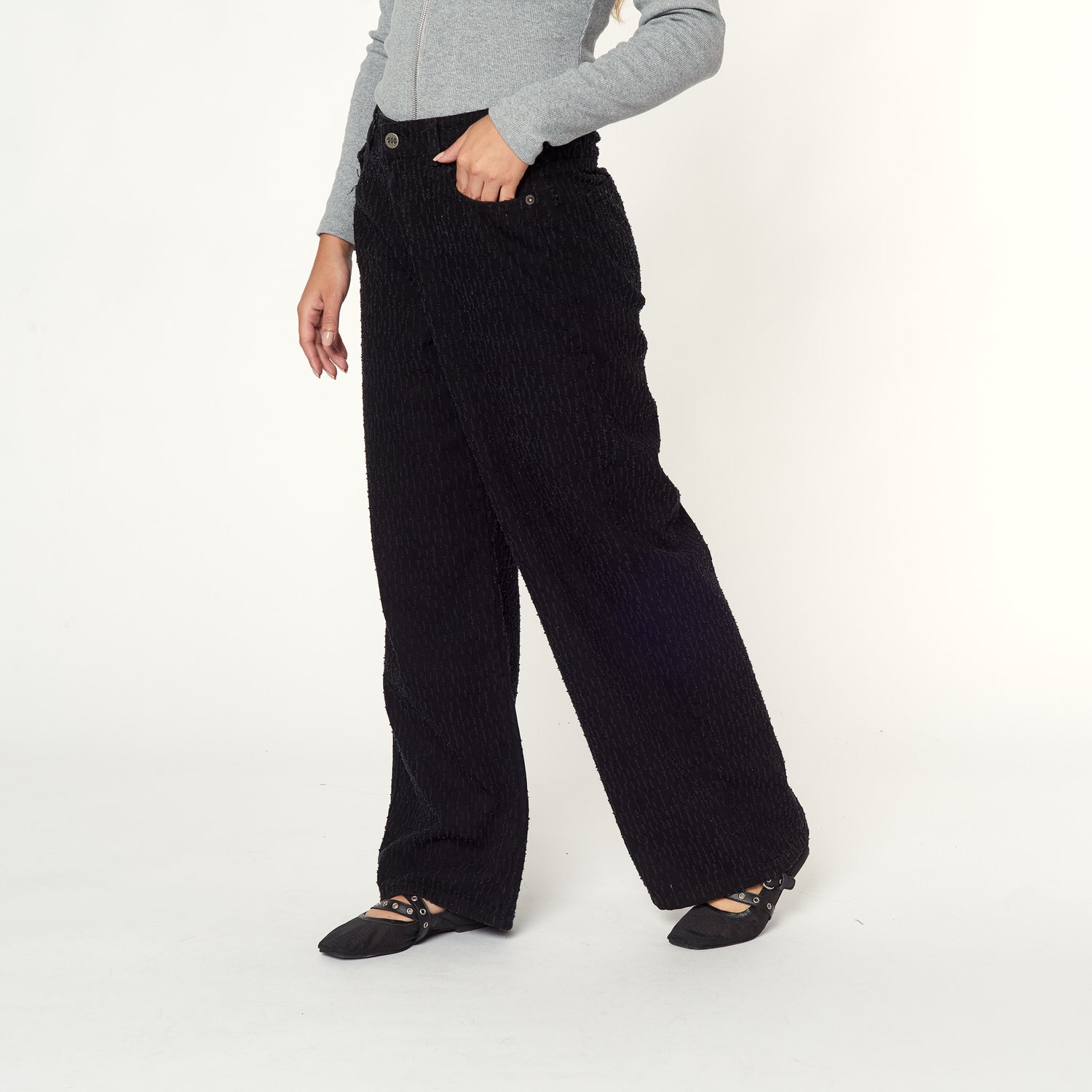 Pantalon Ashen Negro